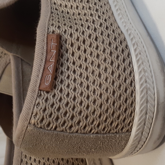 Gant Frank Men\'s Size 8 Loafers. Tan Knit Slip Ons. main image 6